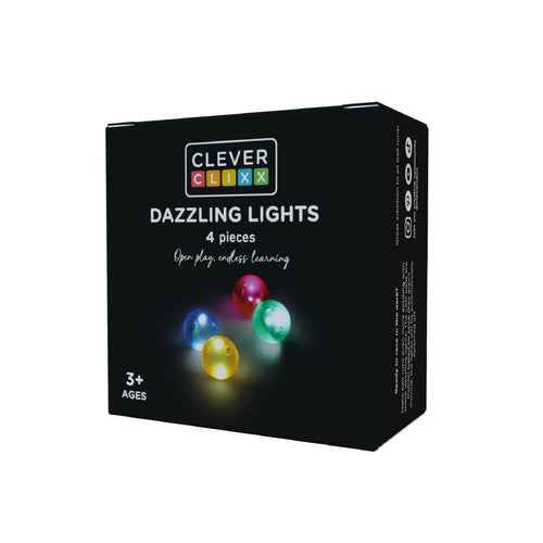 Klocki magnetyczne Balls Pack Dazzling Lights - 4 el. - Cleverclixx