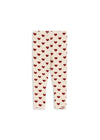 Legginsy z bawełny organicznej Minnie Amour Rouge - KONGES SLØJD