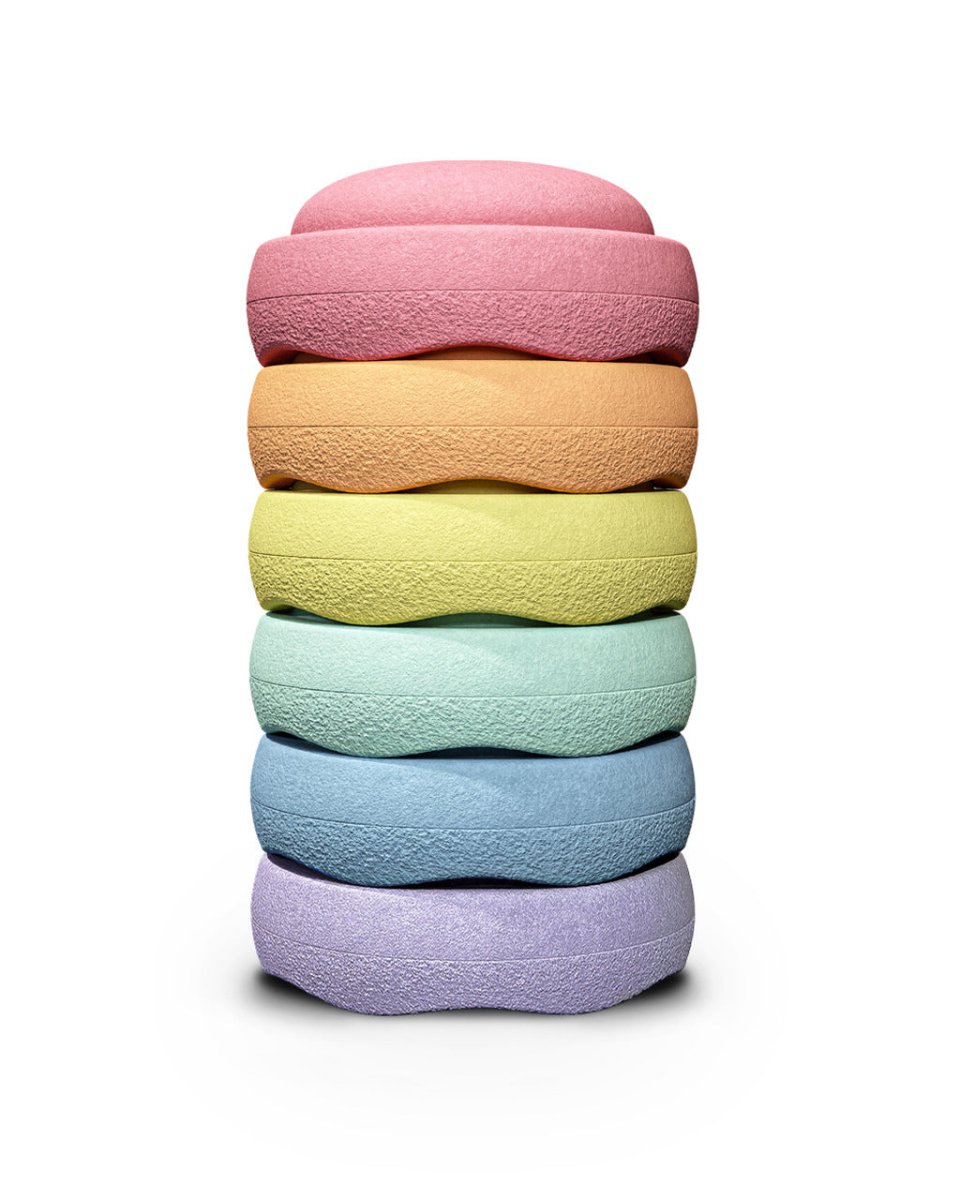 Stapelstein® Original Mini Rainbow Pastel - Stapelstein