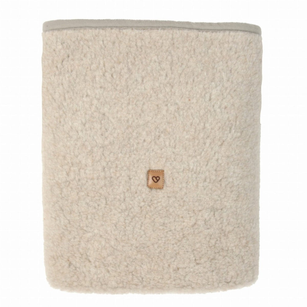 Kocyk wełniany z barankiem 75x100 BEIGE - Zaffiro